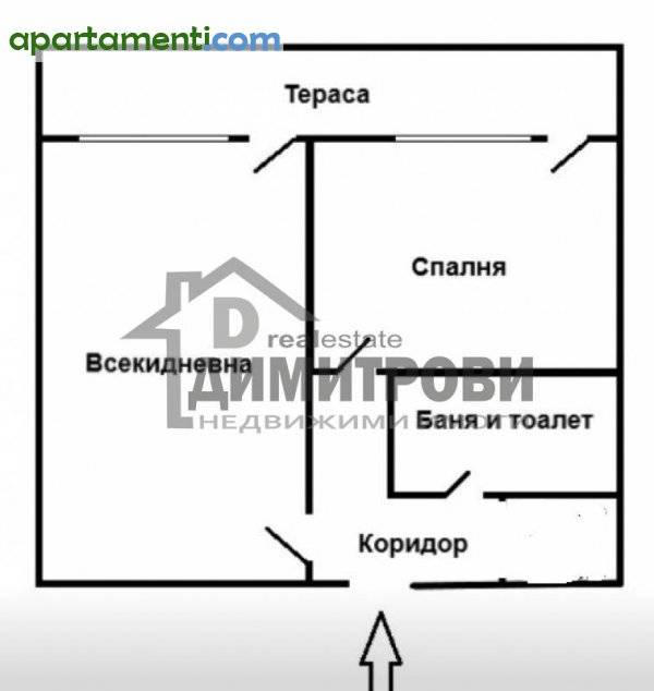 Двустаен апартамент Варна Левски