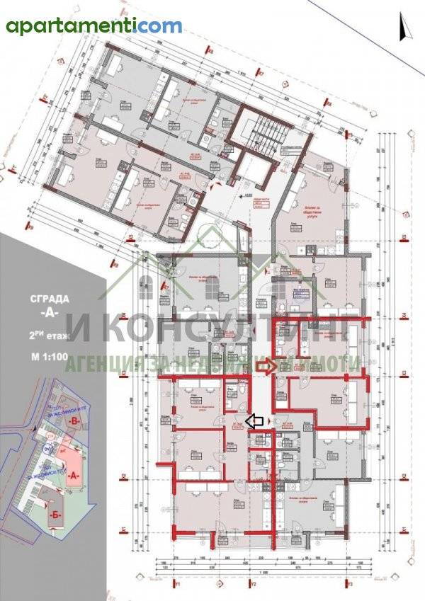 Тристаен апартамент, София, Младост 3