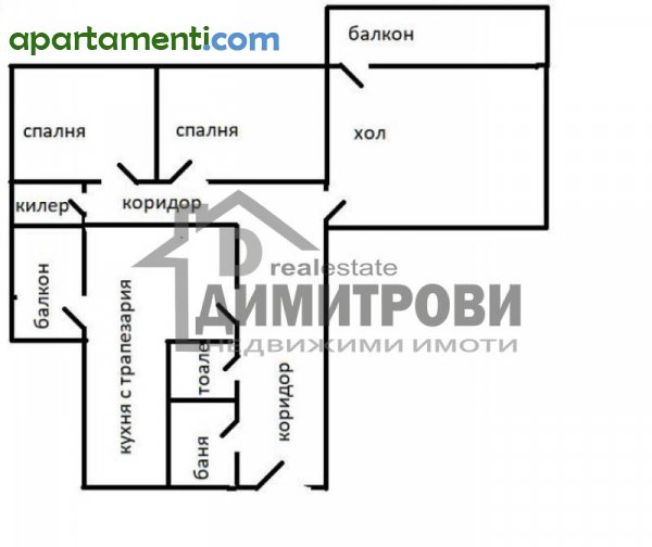 Четиристаен апартамент Варна Автогарата