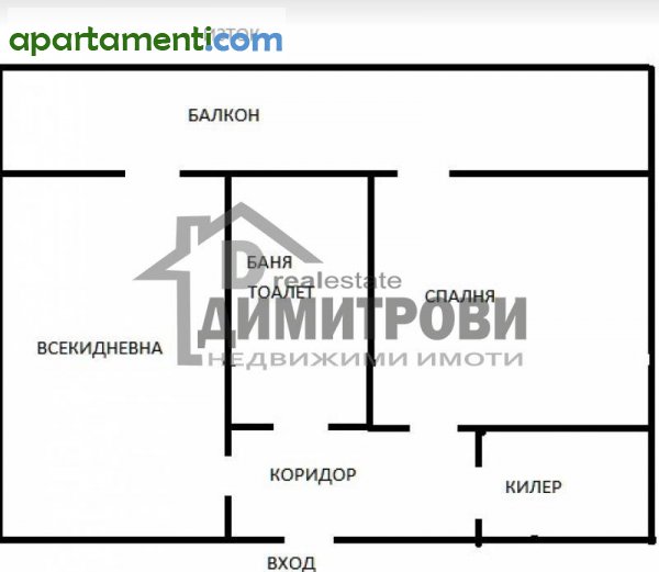 Двустаен апартамент Варна Погребите