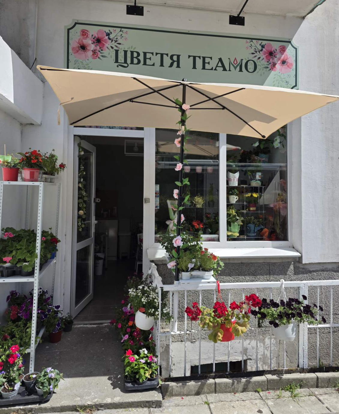 Магазин за цветя „ТЕАМО“