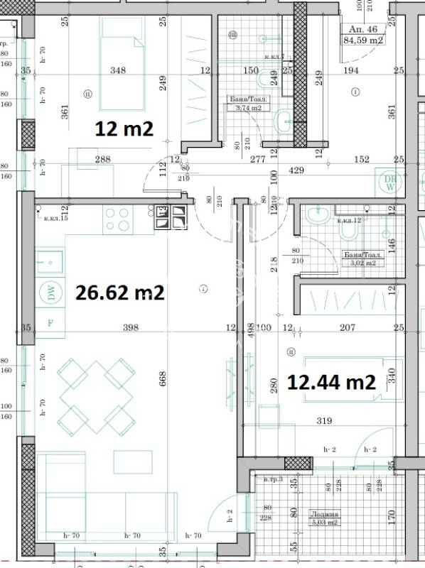 Üç Artı Bir Daire satılık Varna Kaysieva Gradina