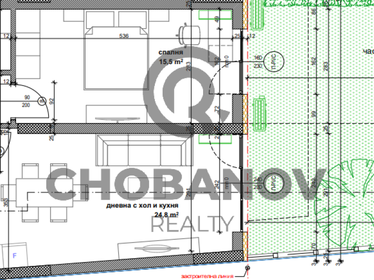 Двустаен апартамент за продажба София Банишора - Photo 2