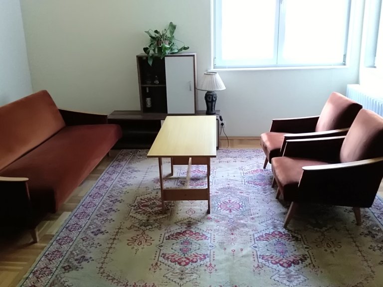 Тристаен апартамент дава под наем София Център