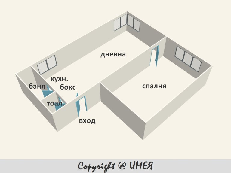 Двустаен апартамент за продажба София Център - Photo 7