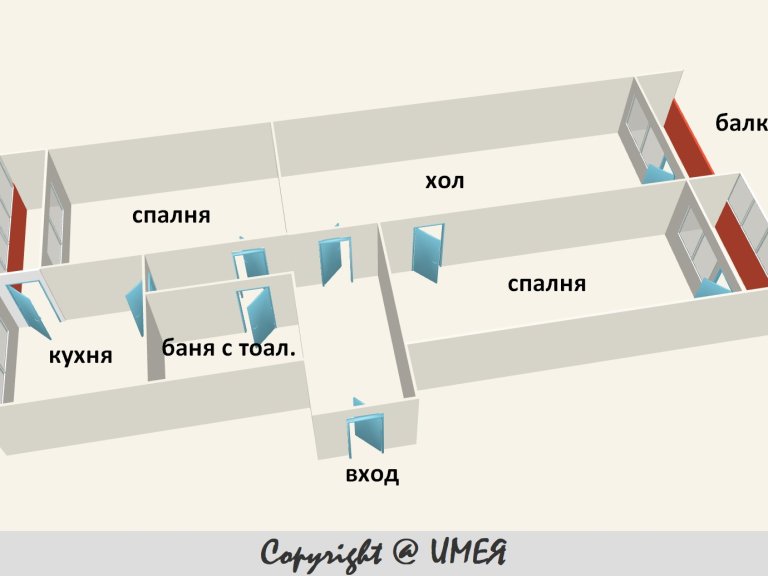 Тристаен апартамент за продажба София Павлово - Photo 7