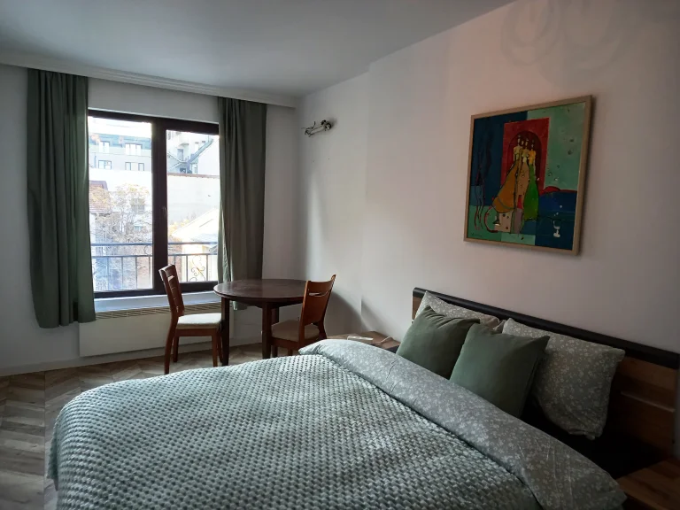 Двустаен апартамент дава под наем София Център