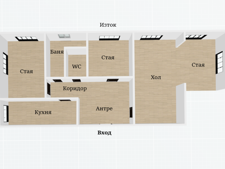 Тристаен апартамент за продажба София Център - Photo 6