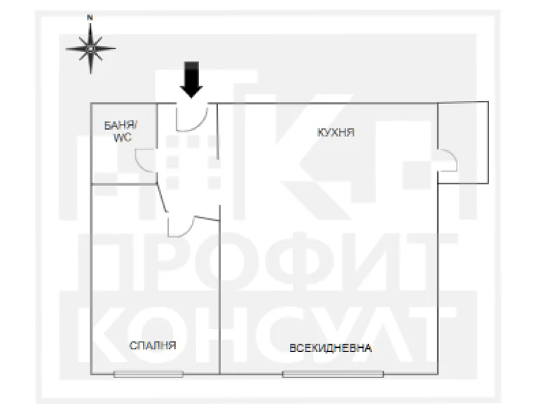 Двустаен апартамент за продажба Велико Търново Център