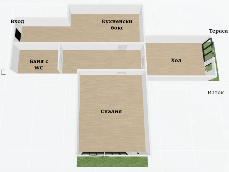 Двустаен апартамент за продажба София Дружба 1