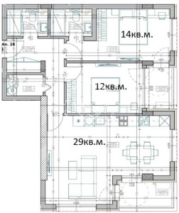 Тристаен апартамент за продажба Варна