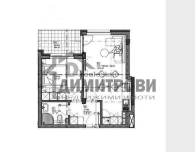 Двустаен апартамент за продажба Варна Трошево